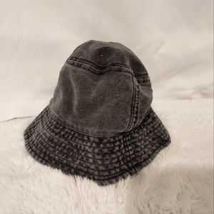 Cute gray bucket hat